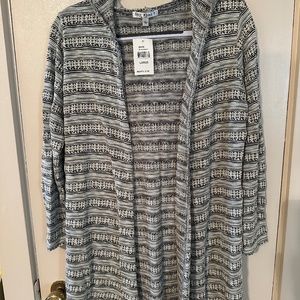 Women cardigan size Lg with tags